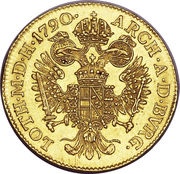 1 Ducat - Joseph II reverse image