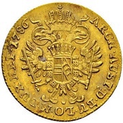 1 Ducat - Joseph II reverse image