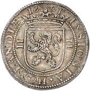 4 Reales United Amsterdam Company obverse image