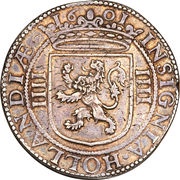8 Reales United Amsterdam Company obverse image