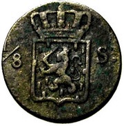⅛ Stuiver - Willem I obverse image