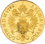 1 Ducat - Franz II reverse image
