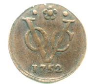 ½ Duit Holland reverse image