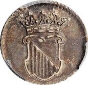 ½ Duit Utrecht city obverse image