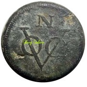 1 Duit 1796 obverse image