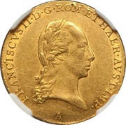 1 Ducat - Franz II obverse image