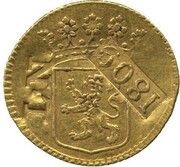 ½ Duit - Louis Napoleon Holland obverse image