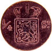 ¼ Stuiver obverse image