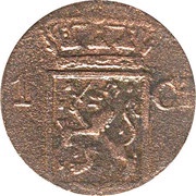 1 Cent/Duit - Willem I obverse image