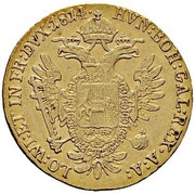 1 Ducat - Franz I, Austria, 1811-1815 reverse image