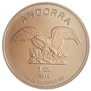 1 Cèntim Golden Eagle - Copper Bullion obverse image