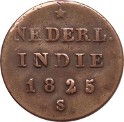 ½ Stuiver - Willem I reverse image