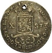 10 Stuivers Gelderland obverse image