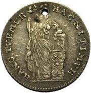 10 Stuivers Gelderland, Indonesia, 1786 reverse image