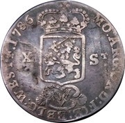10 Stuivers - West Friesland obverse image