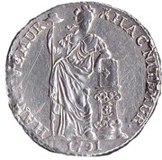 10 Stuivers Zeeland, Indonesia, 1791 reverse image