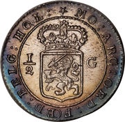 ½ Gulden obverse image