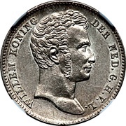 ½ Gulden - Willem I obverse image