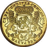 1 Ducaton, Indonesia, 1728-1733 reverse image