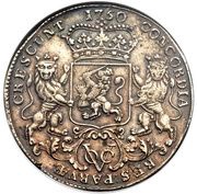 1 Ducaton, Indonesia, 1742-1751 reverse image