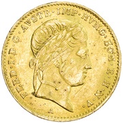 1 Ducat - Ferdinand I obverse image