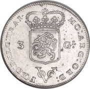 3 Gulden Utrecht obverse image