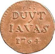 1 Duit Java obverse image