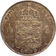 ⅒ Gulden obverse image