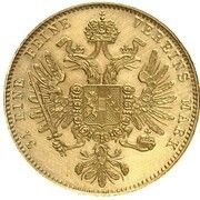 10 Gulden - Franz Josef I Pattern, Austria, 1855 reverse image