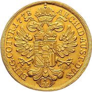 4 Ducats - Maria Theresia Vienna, Austria, 1778-1779 reverse image