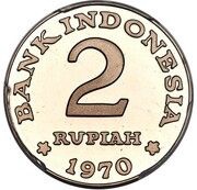 2 Rupiah Pattern obverse image