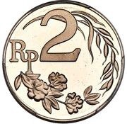 2 Rupiah Pattern reverse image