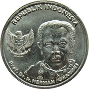 100 Rupiah Herman Johannes obverse image
