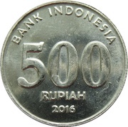 500 Rupiah T. B. Simatupang, Indonesia, 2016 reverse image