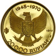 20 000 Rupiah Garuda Bird obverse image