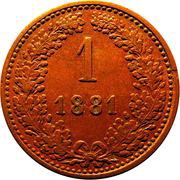 1 Kreuzer reverse image