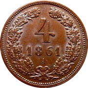 4 Kreuzer reverse image