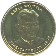 2 Cèntims Pope John Paul II reverse image