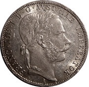 1 Florin - Francis Joseph I obverse image
