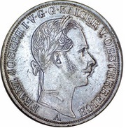 1 Vereinsthaler - Francis Joseph I obverse image