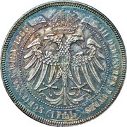 1 Thaler - Francis Joseph I Third German Shooting Festival obverse image