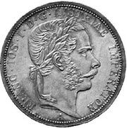 2 Florins - Francis Joseph I obverse image