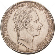 2 Vereinsthaler - Francis Joseph I obverse image