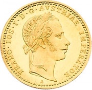 1 Ducat - Francis Joseph I obverse image