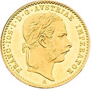 1 Ducat - Francis Joseph I obverse image