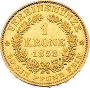 1 Krone - Francis Joseph I reverse image