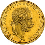 1 Krone - Francis Joseph I obverse image