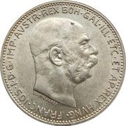 1 Corona - Francis Joseph I obverse image