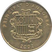 5 Cèntims Eurasian Capercaillie obverse image