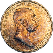 5 Corona - Francis Joseph I Reign obverse image